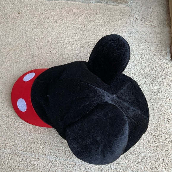 Vintage DISNEY Mickey Mouse Baseball Hat with Ears Youth Kids One Size Stretch - Picture 7 of 16